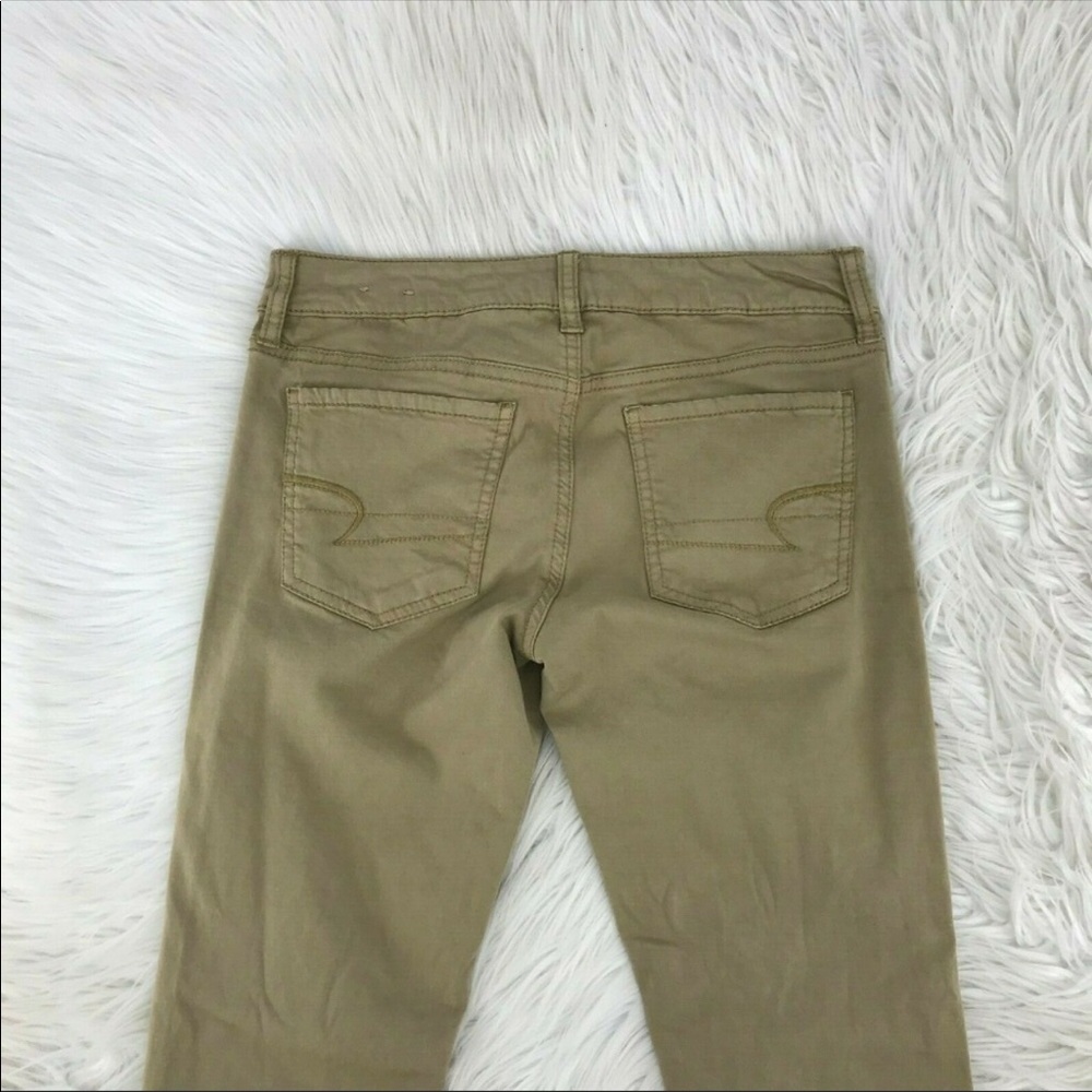 AEO khaki jeggings